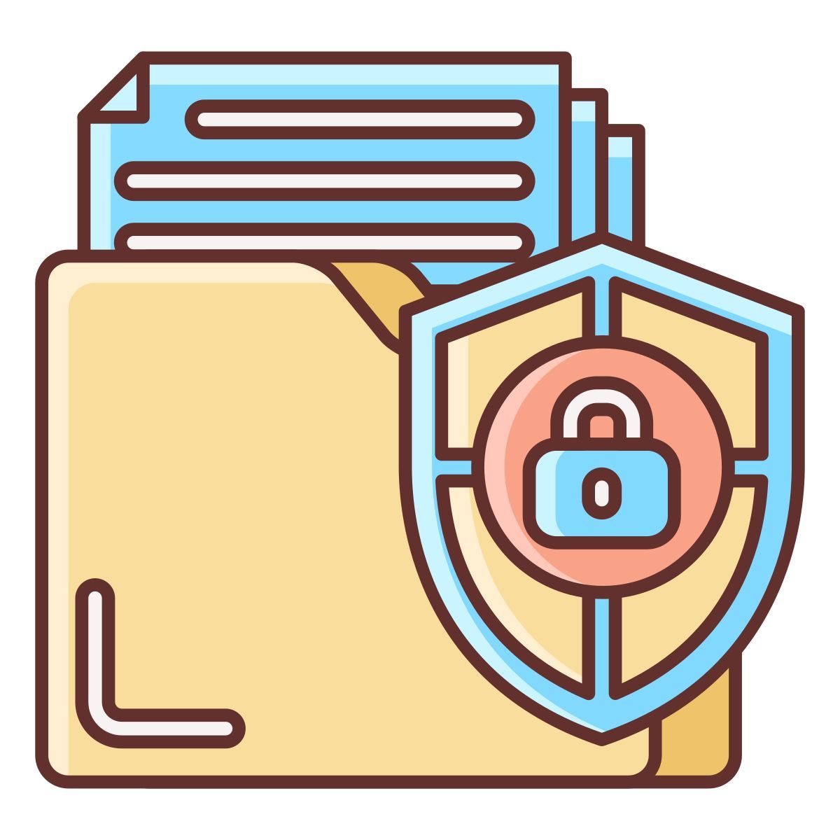 dati protetti icon