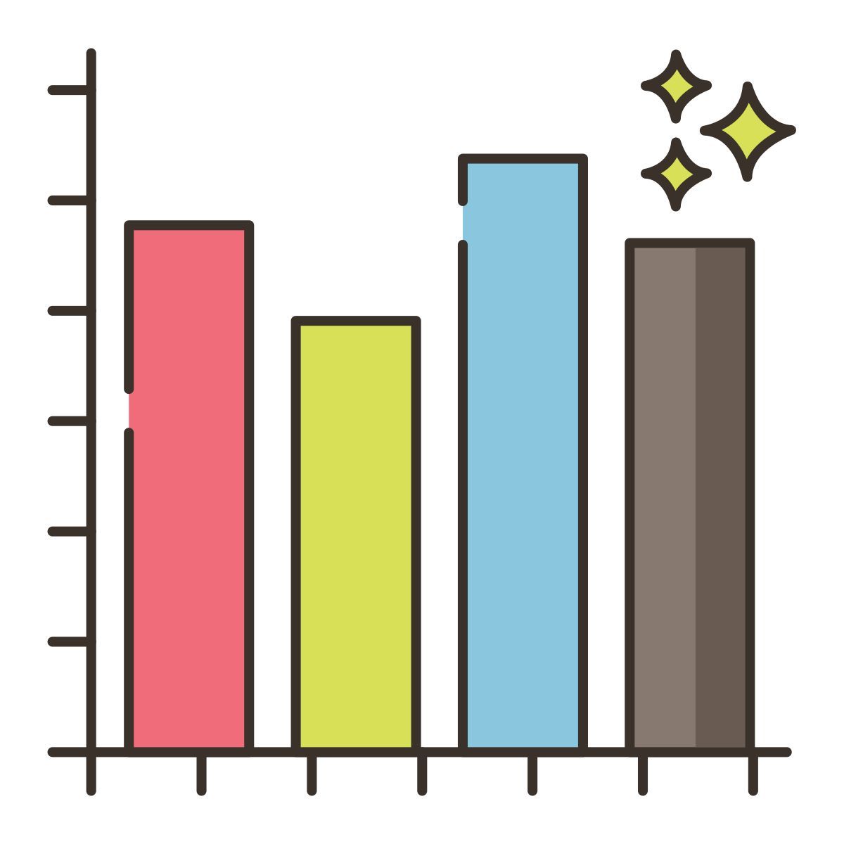 bar chart icon