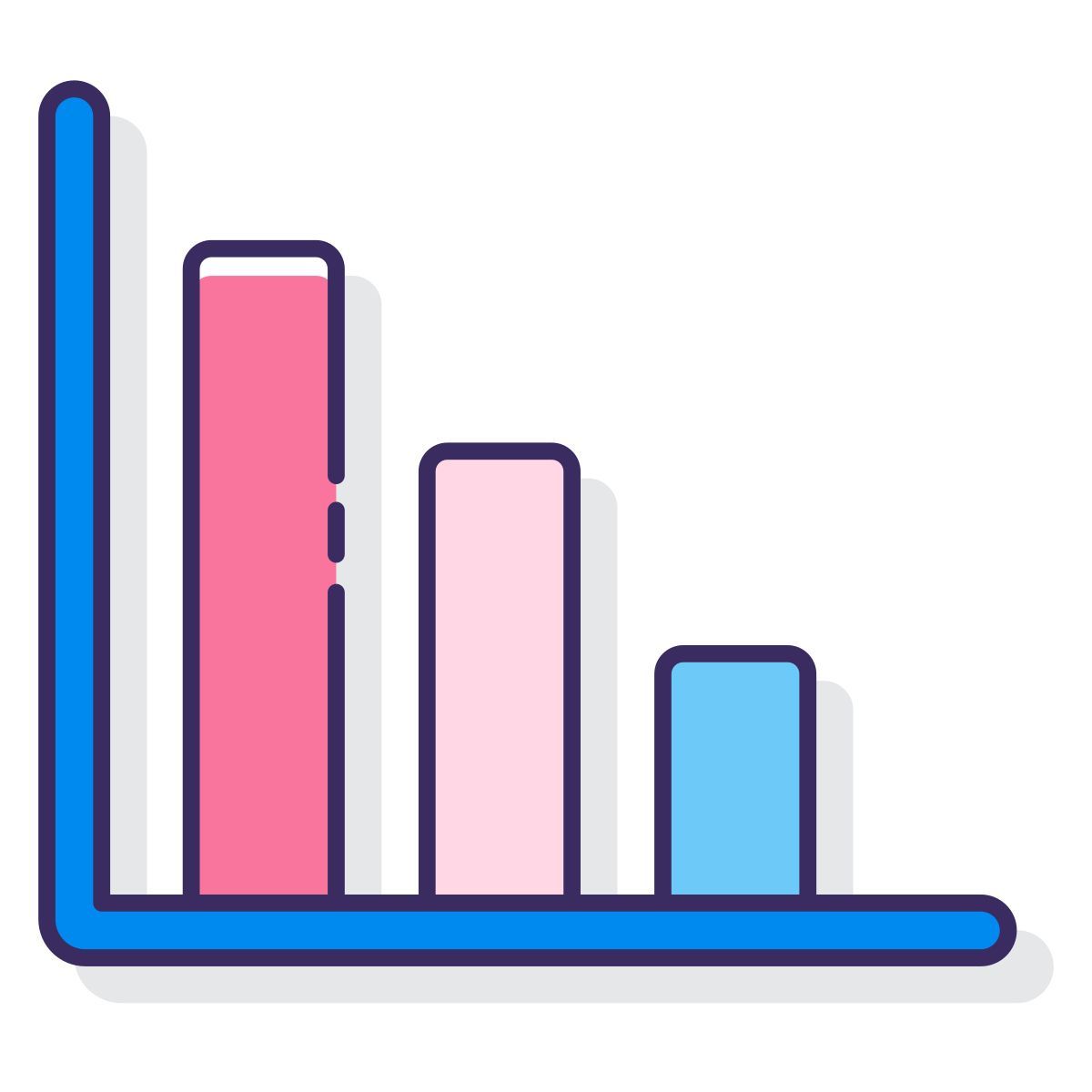 bar graph icon