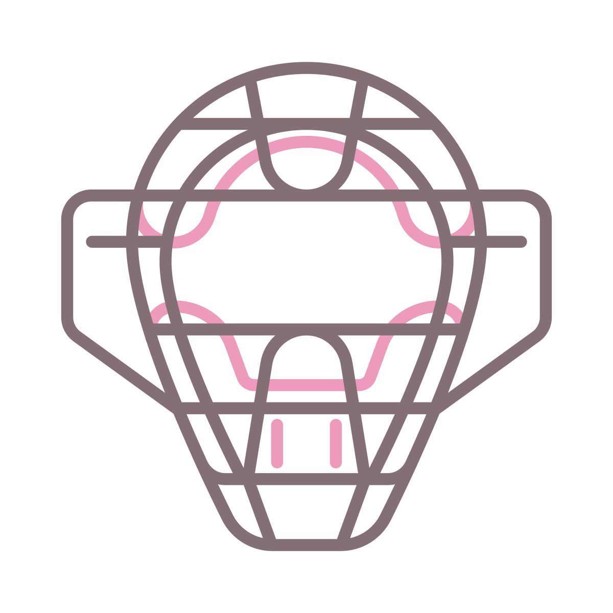 masque de baseball icon