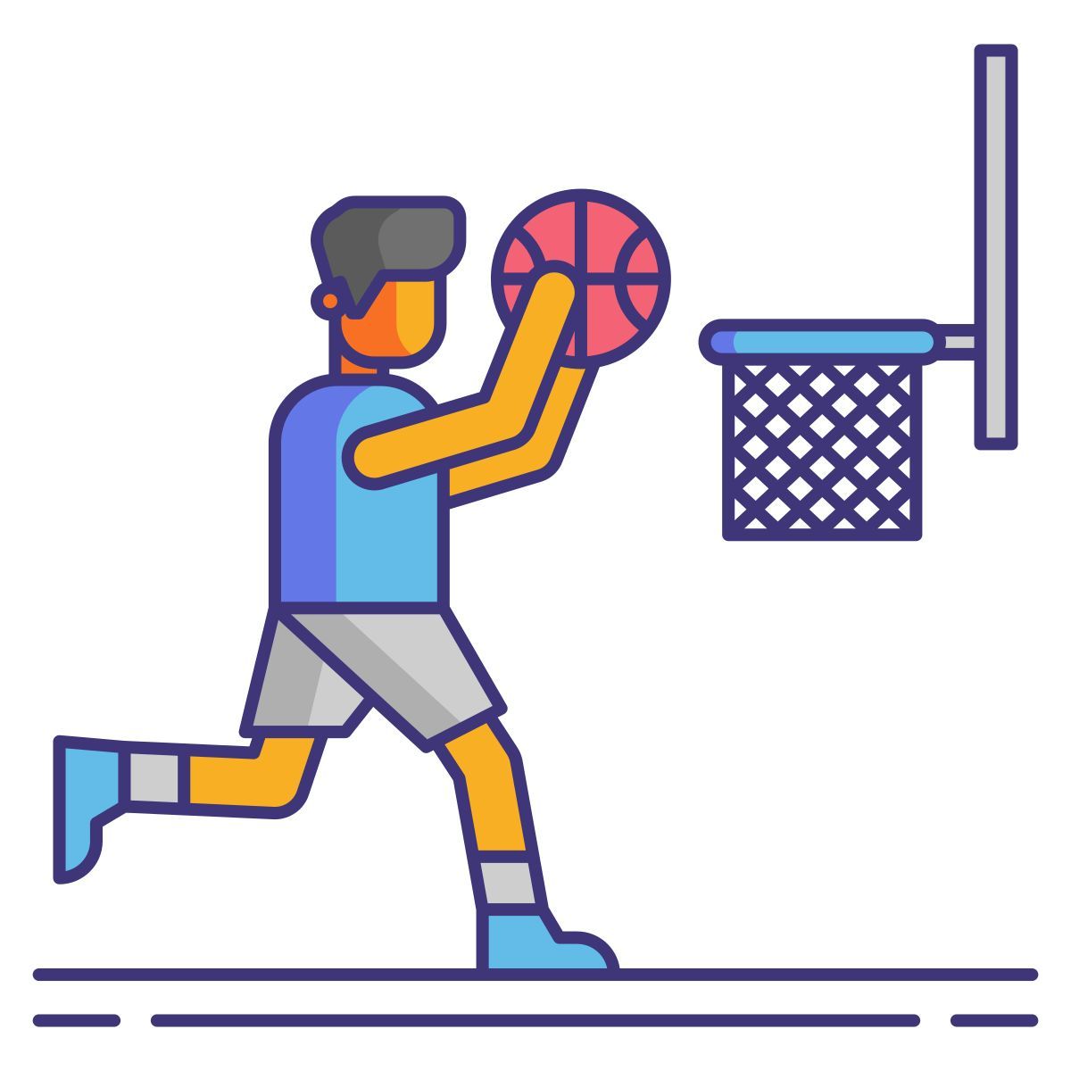 basketball player icon