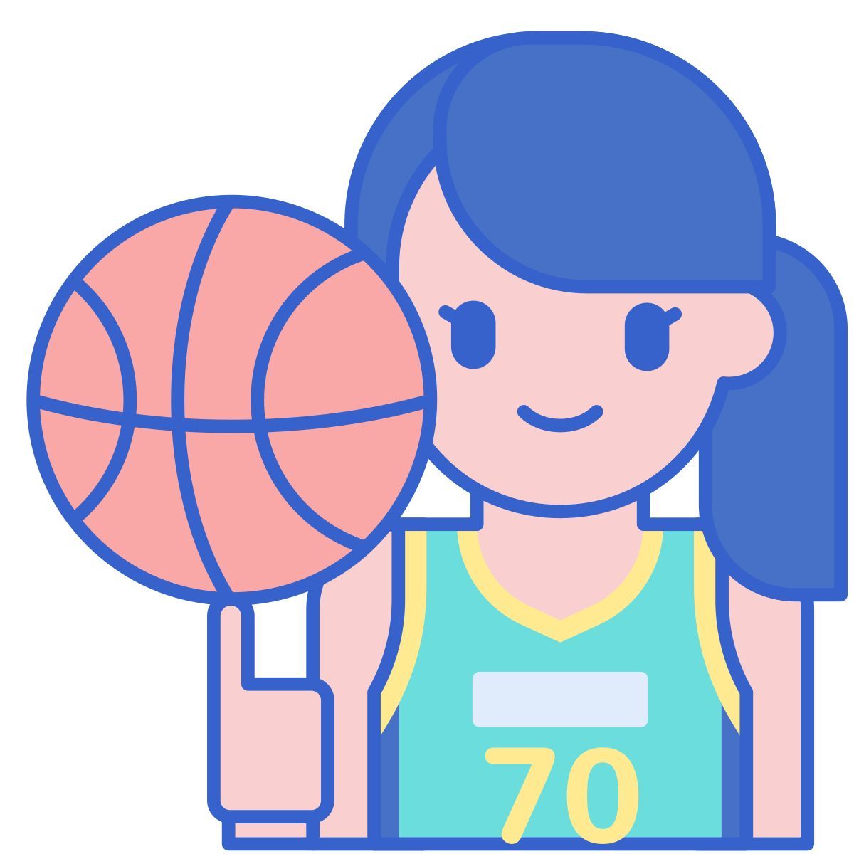 basketball player icon