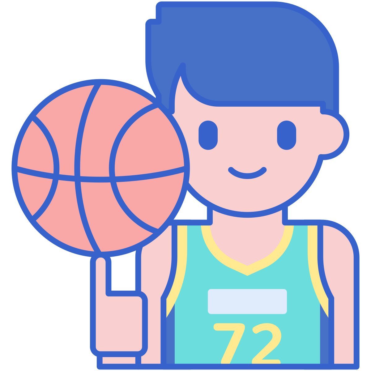 basketball player icon