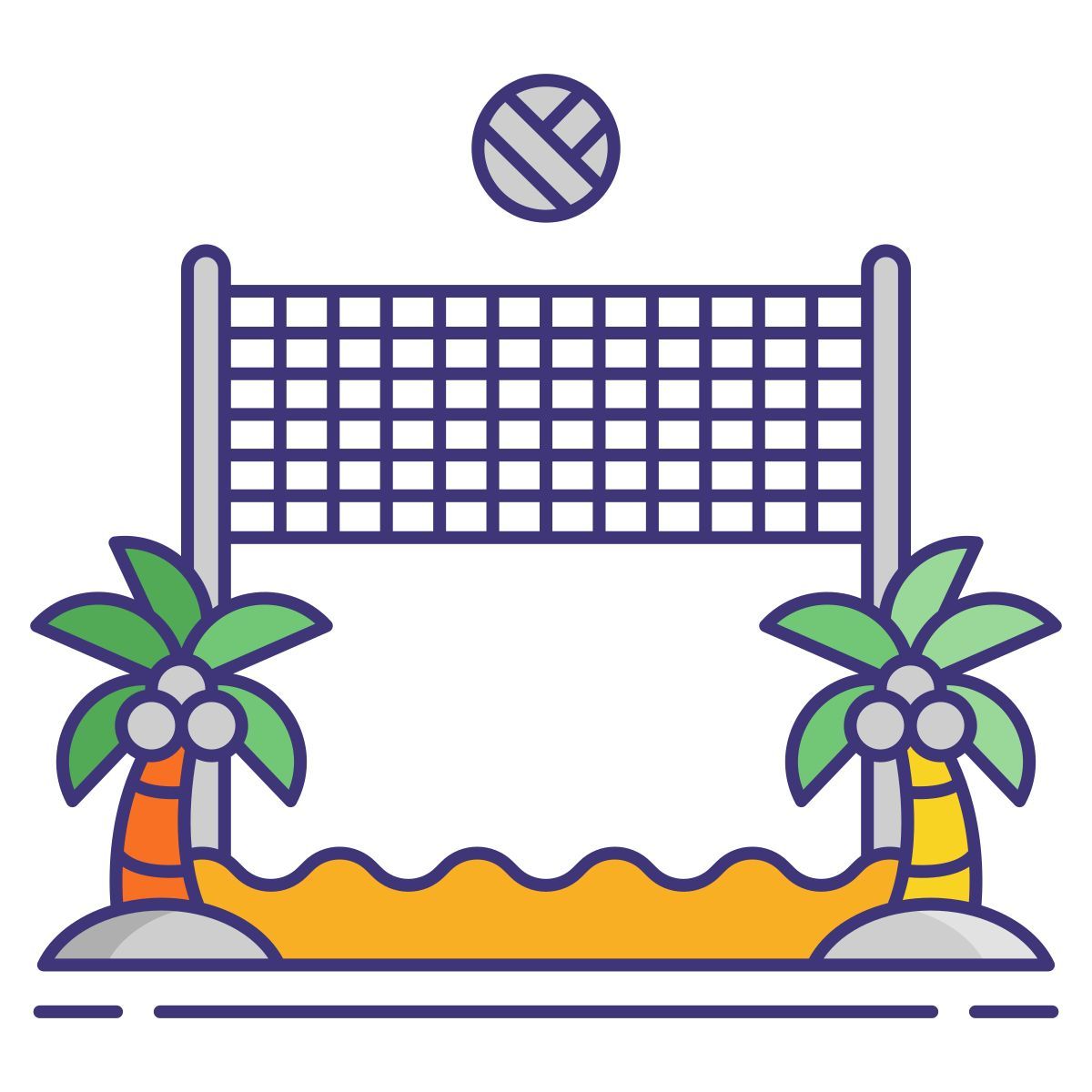 voleibol de playa icon