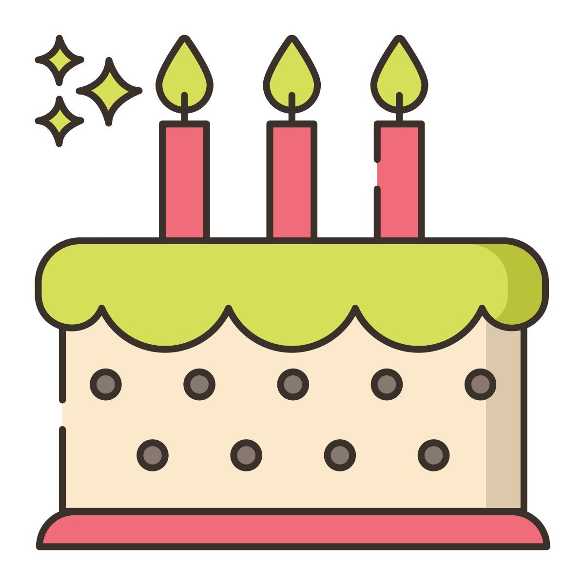 생일 케이크 icon