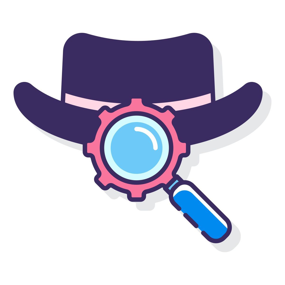 黑帽 icon