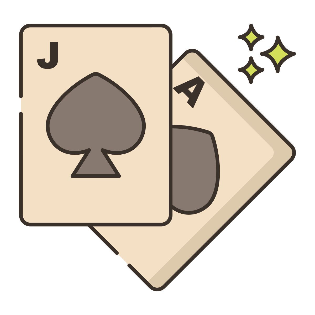 black jack icon