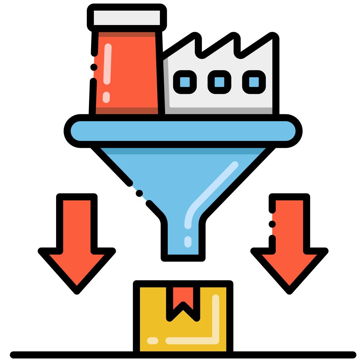 bottleneck icon