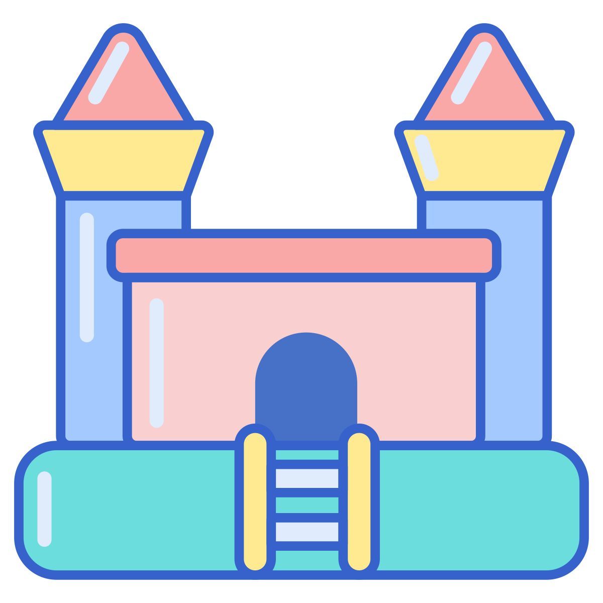 bouncy castle icon