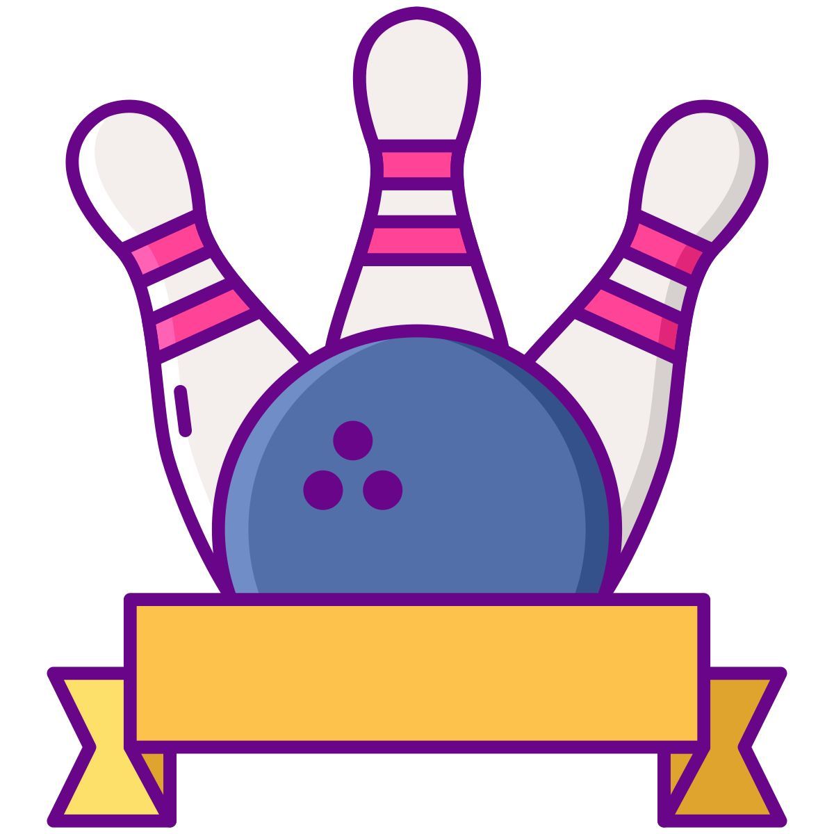 bowling game icon