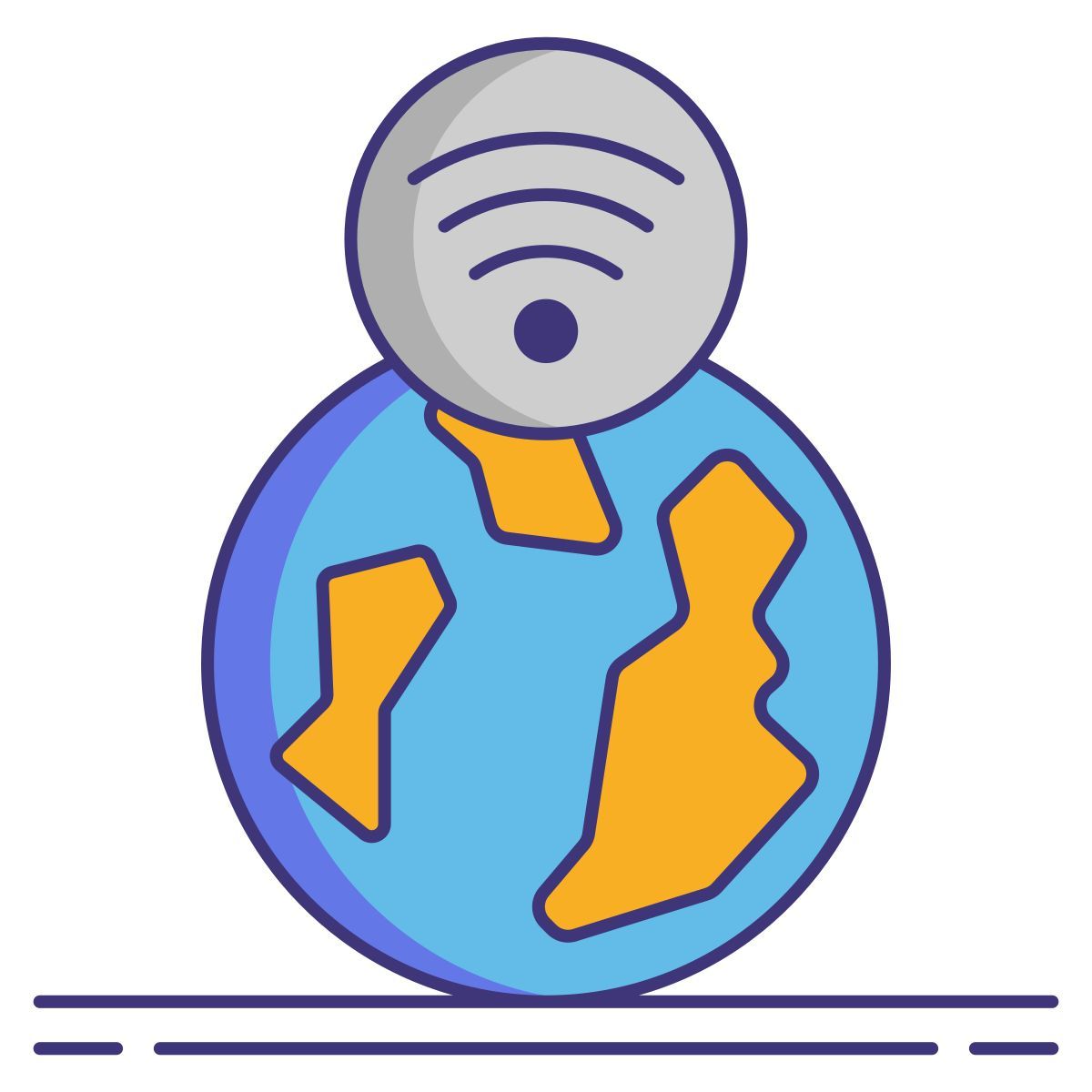 放送 icon
