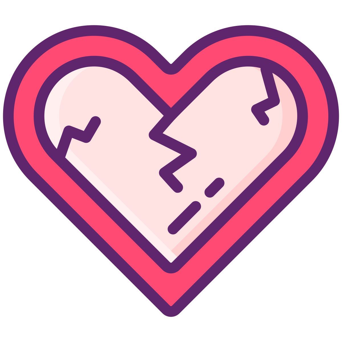 broken heart icon