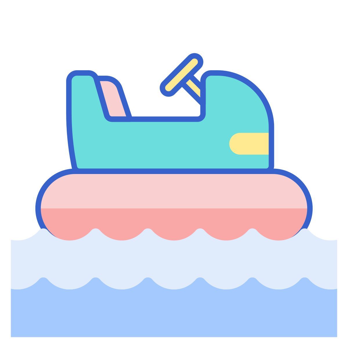 bumper boats icon