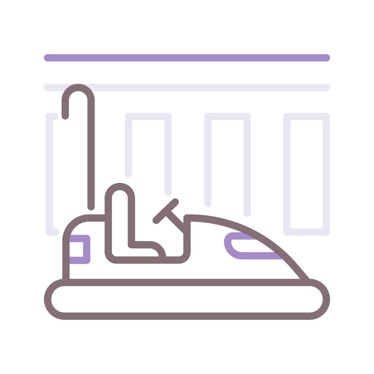 coches que chocan icon