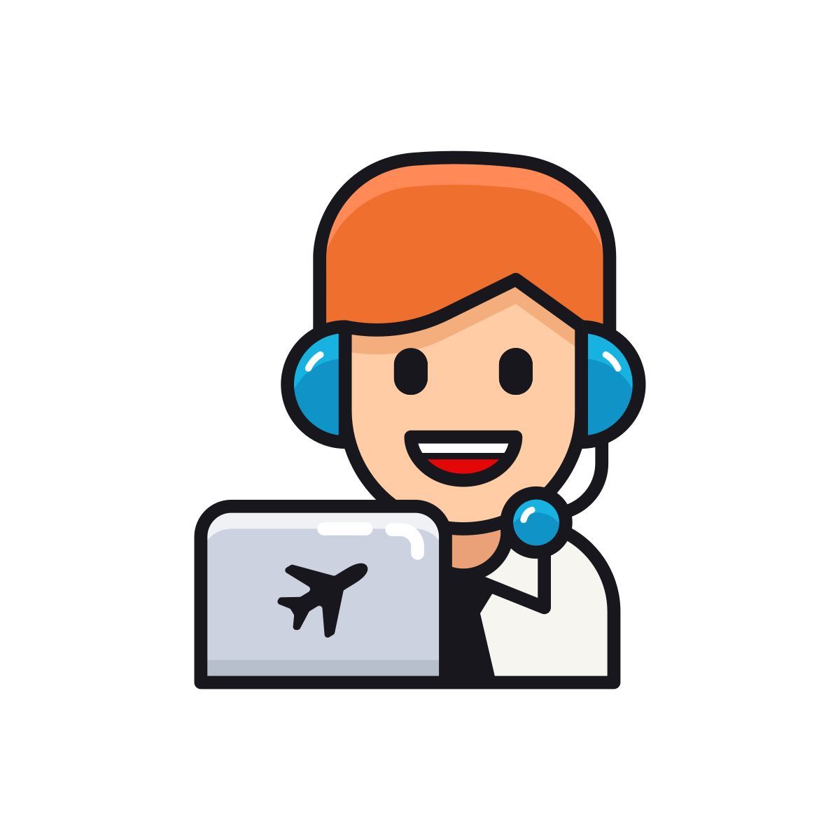 agente del call center icon