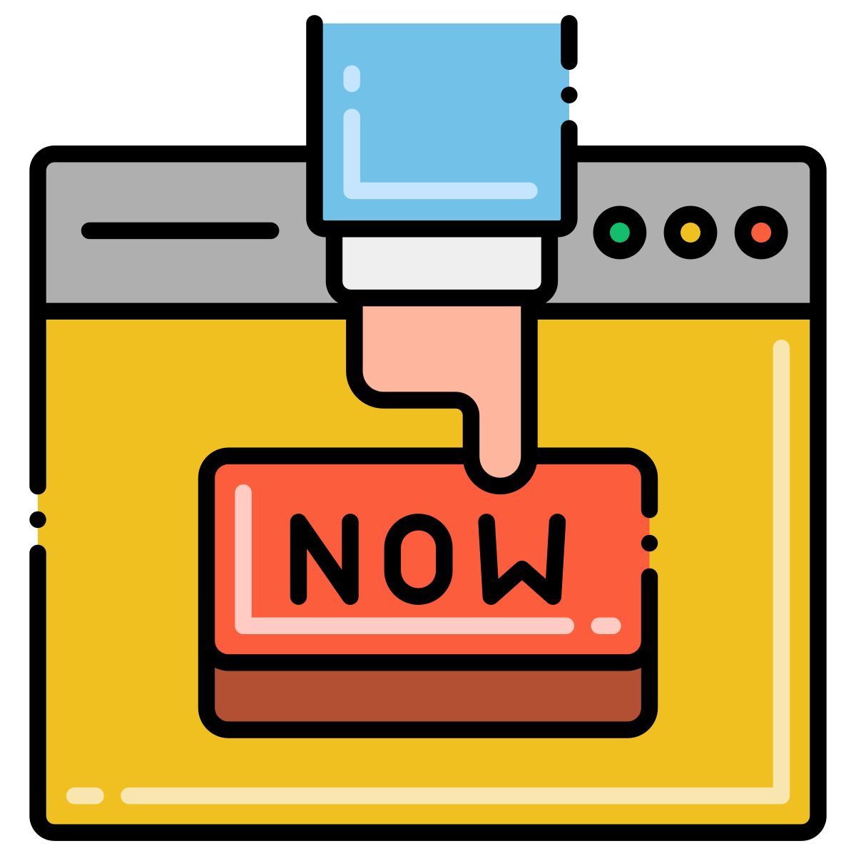 call to action icon