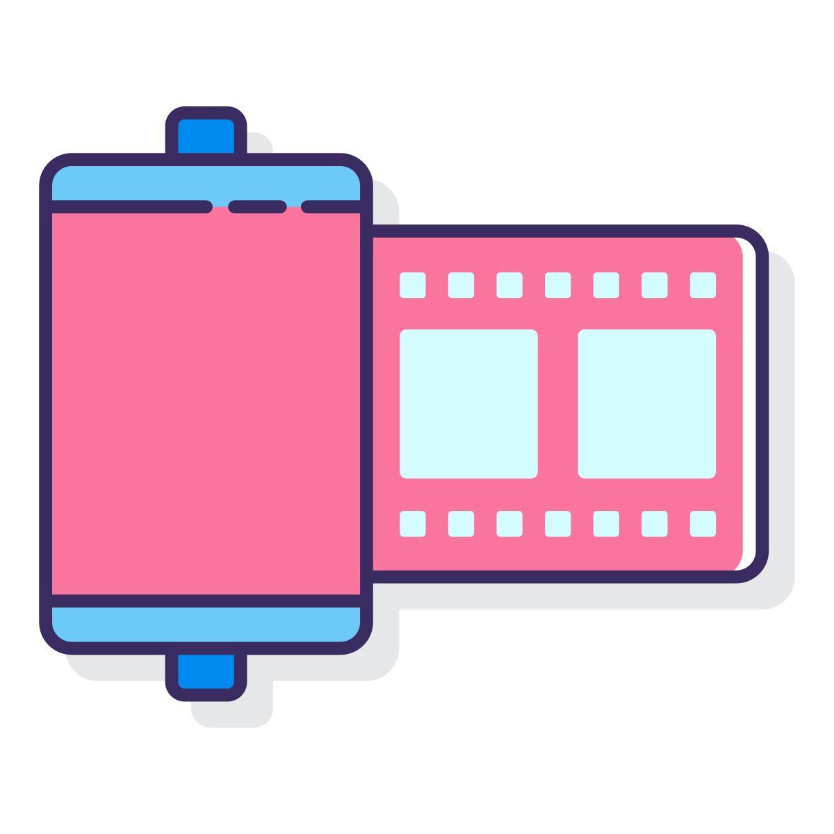 película de cámara icon