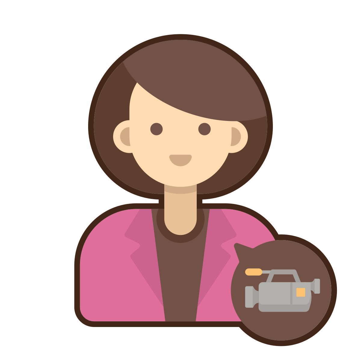 operador de cámara icon