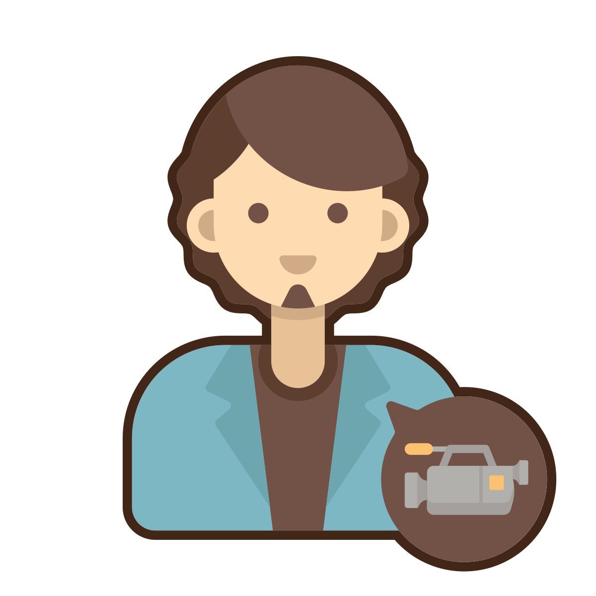 operador de cámara icon