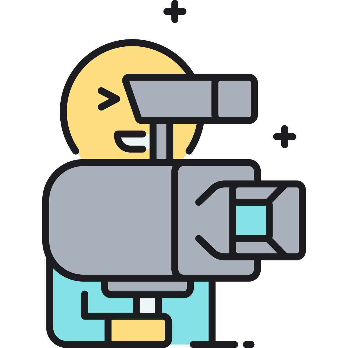 camera operator icon