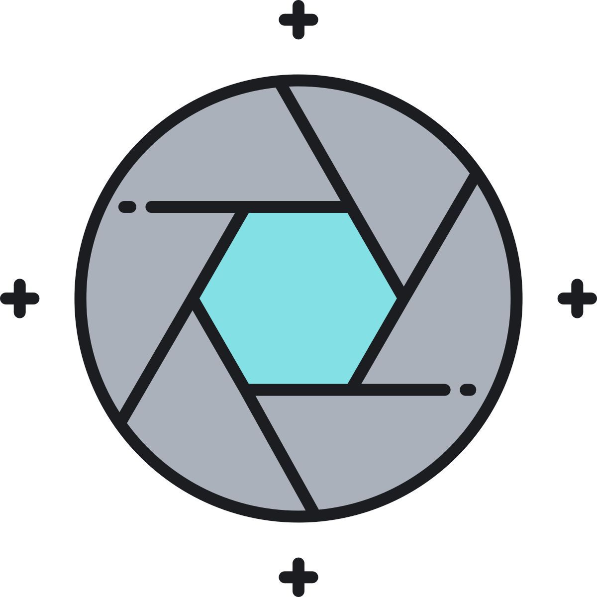 obturador da câmera icon