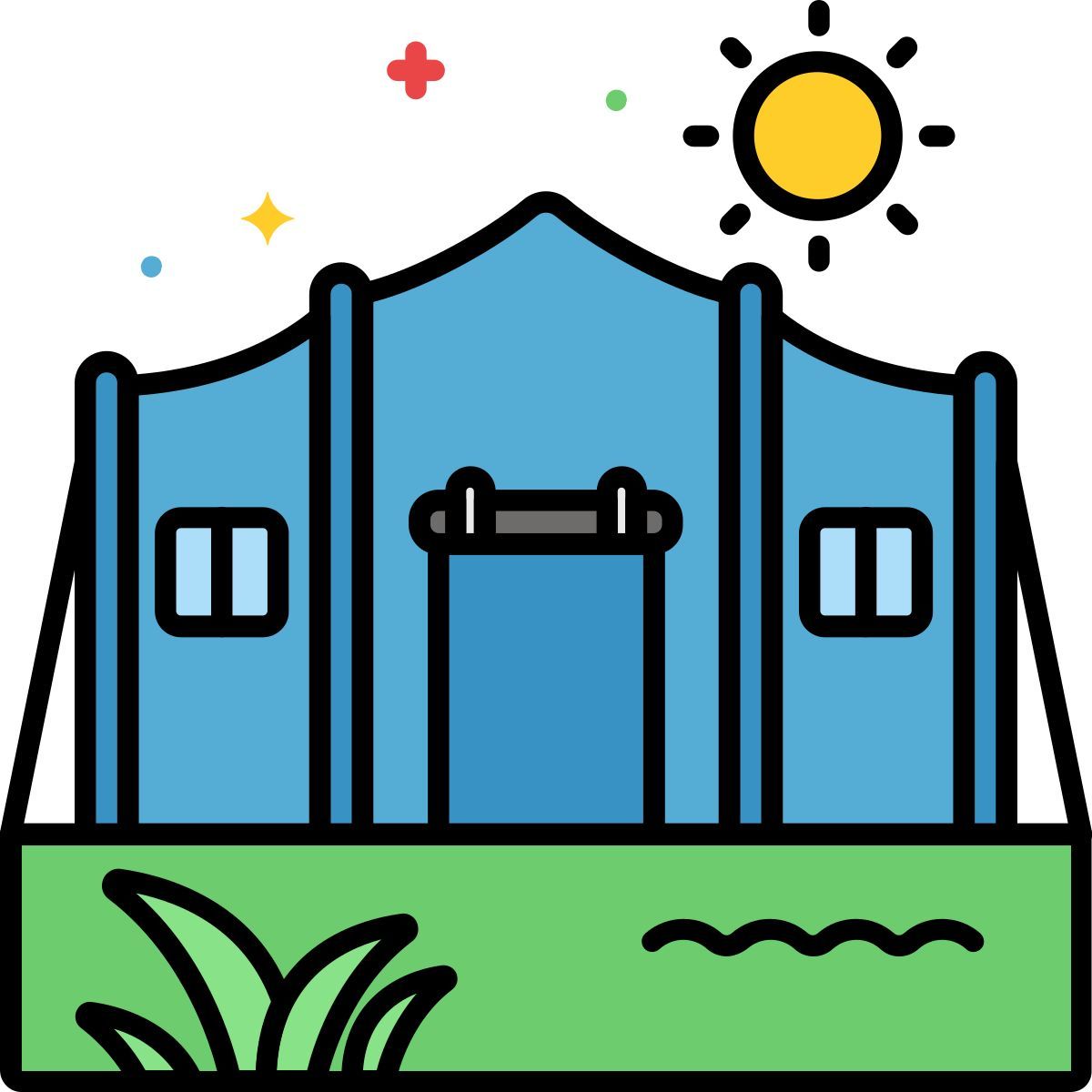 캠핑 텐트 icon