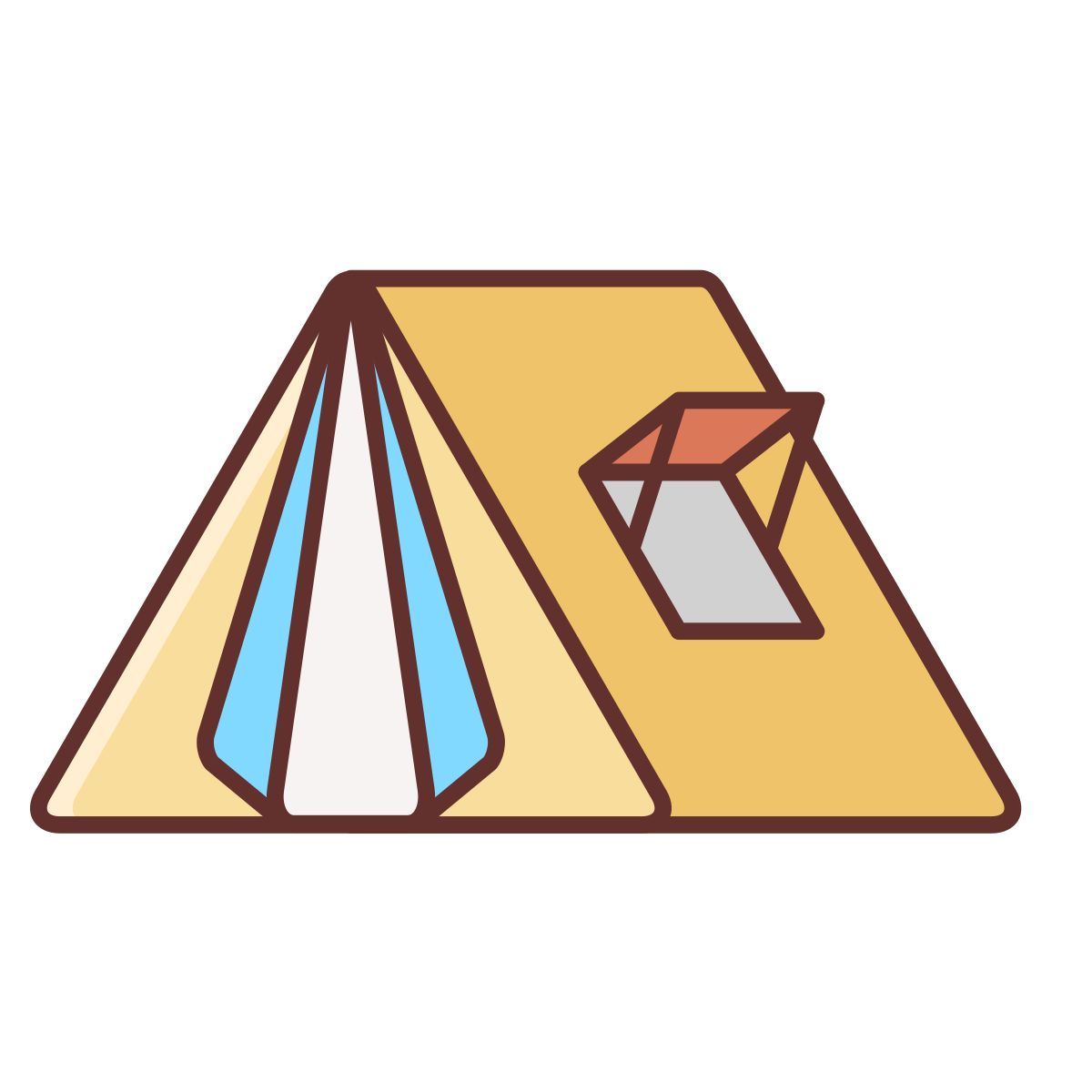tente de camping icon