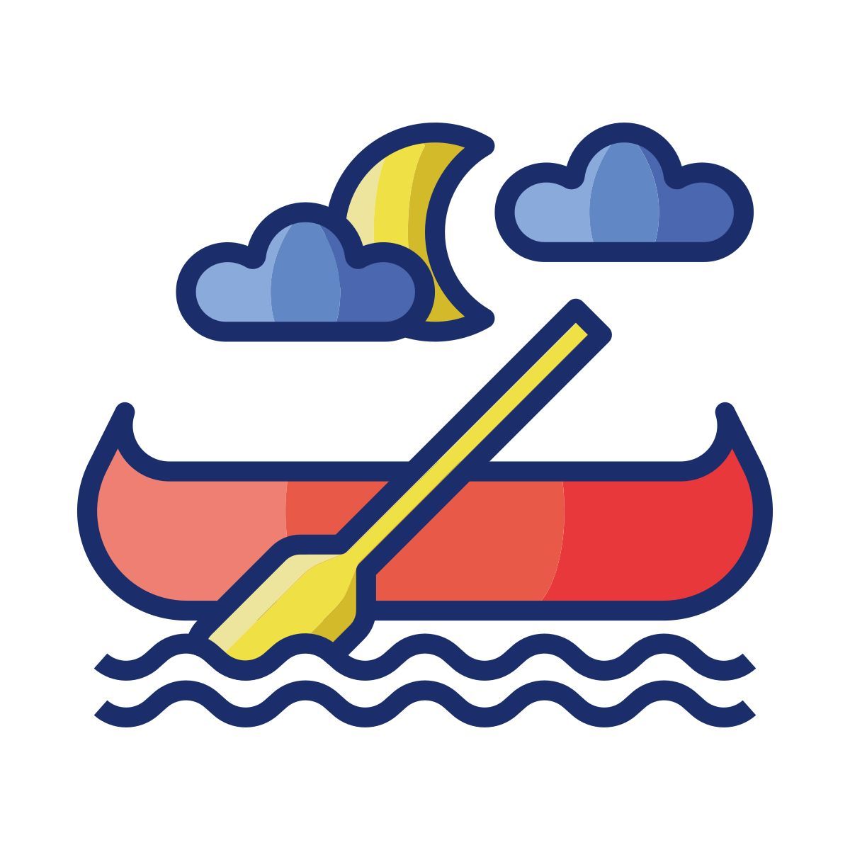 kanu slalom icon