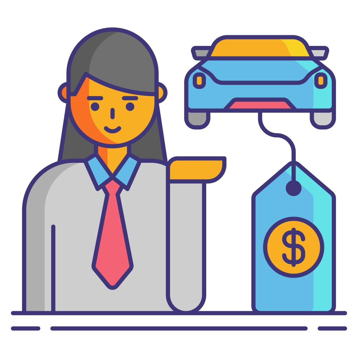 자동차 딜러 icon