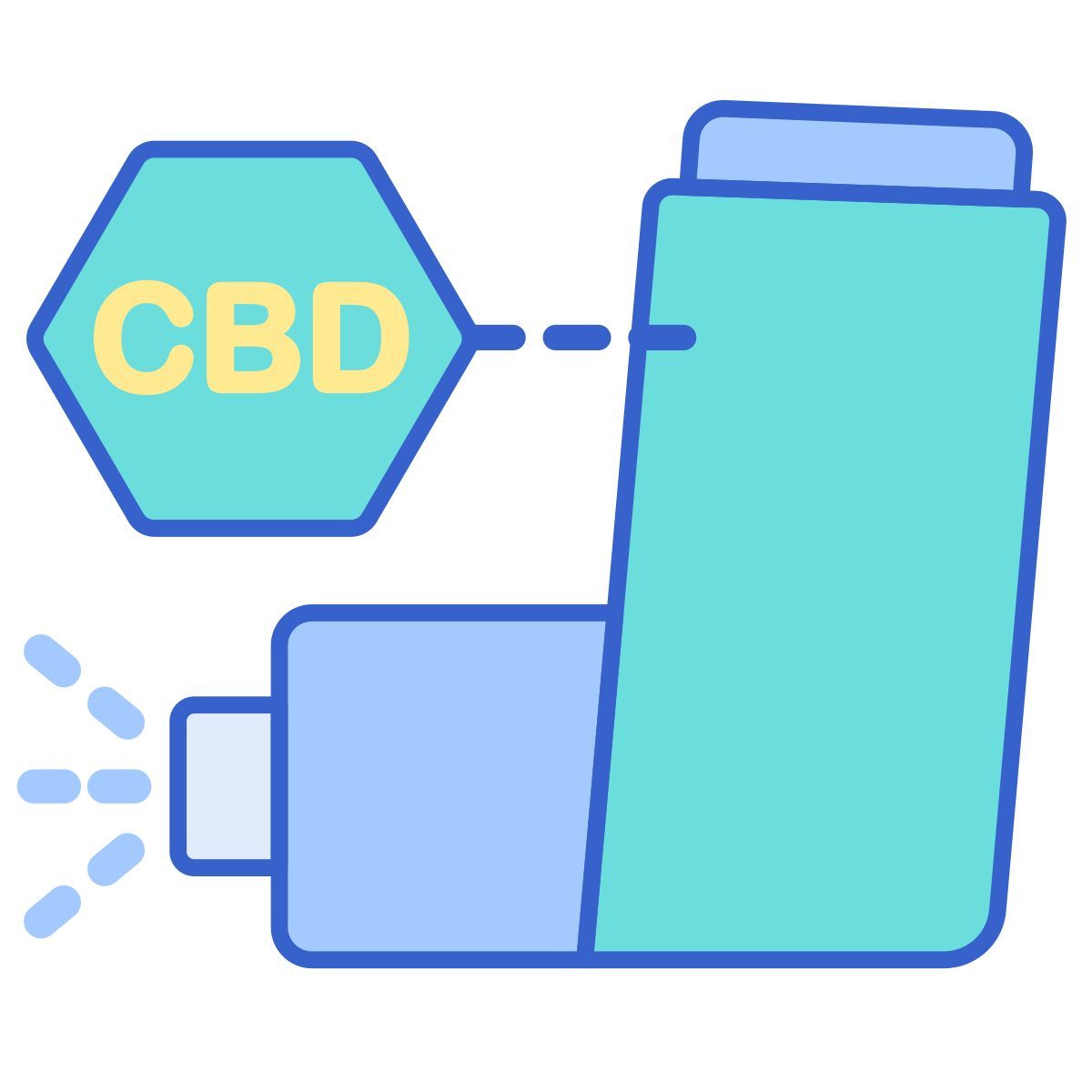 cbd inhalator icon