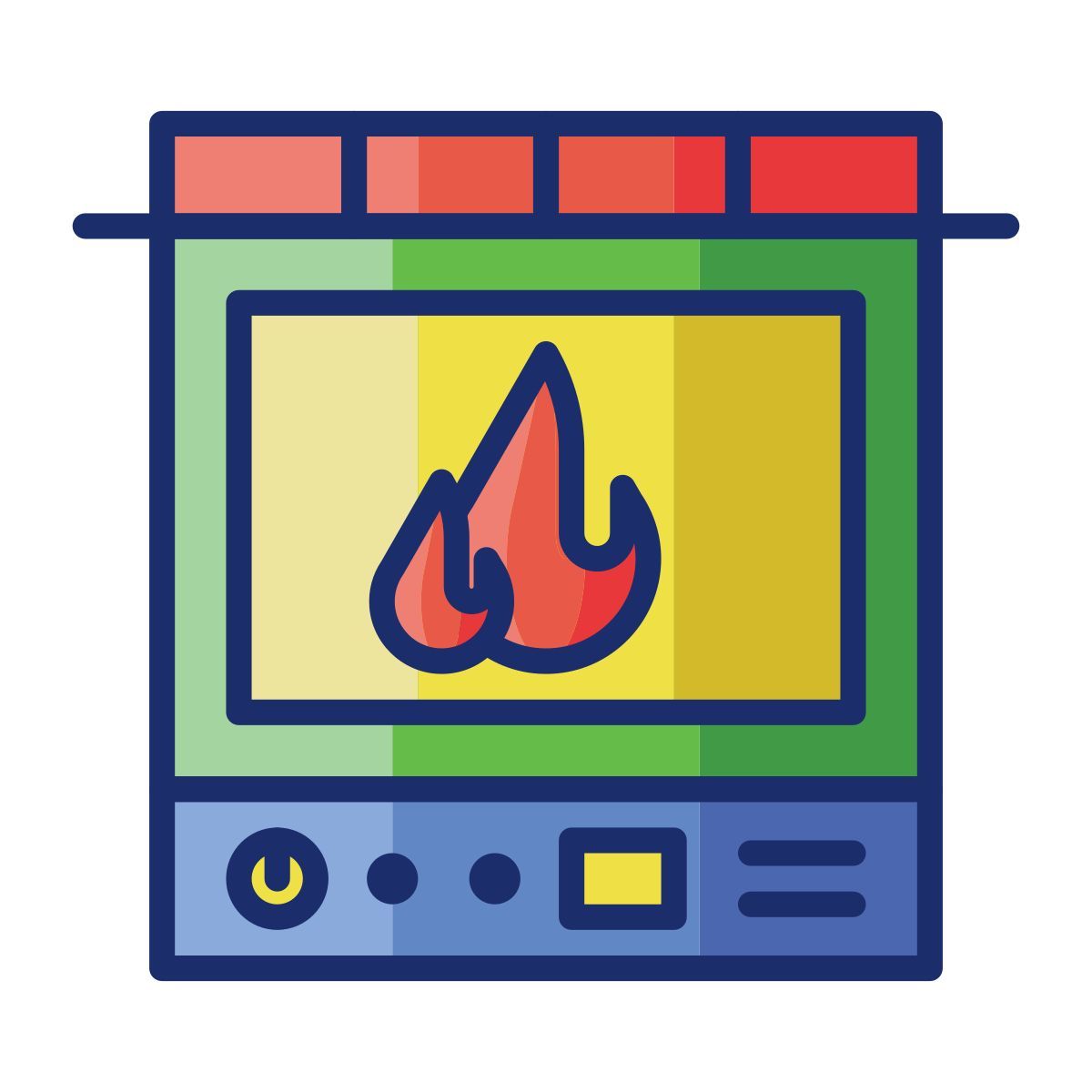 tubo de lámpara icon
