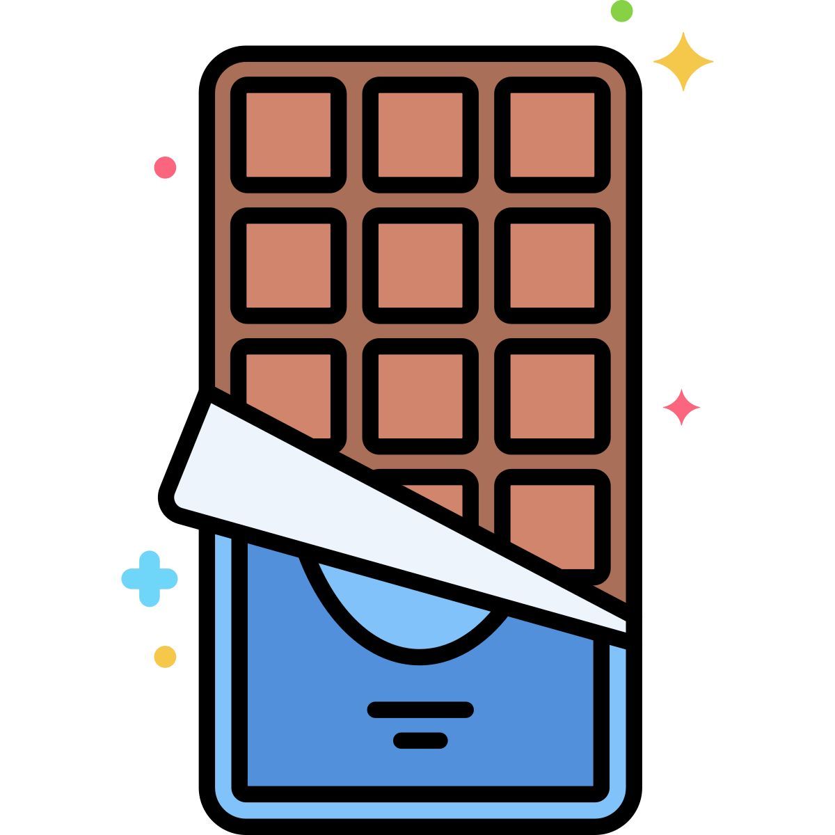 chocolate bar icon
