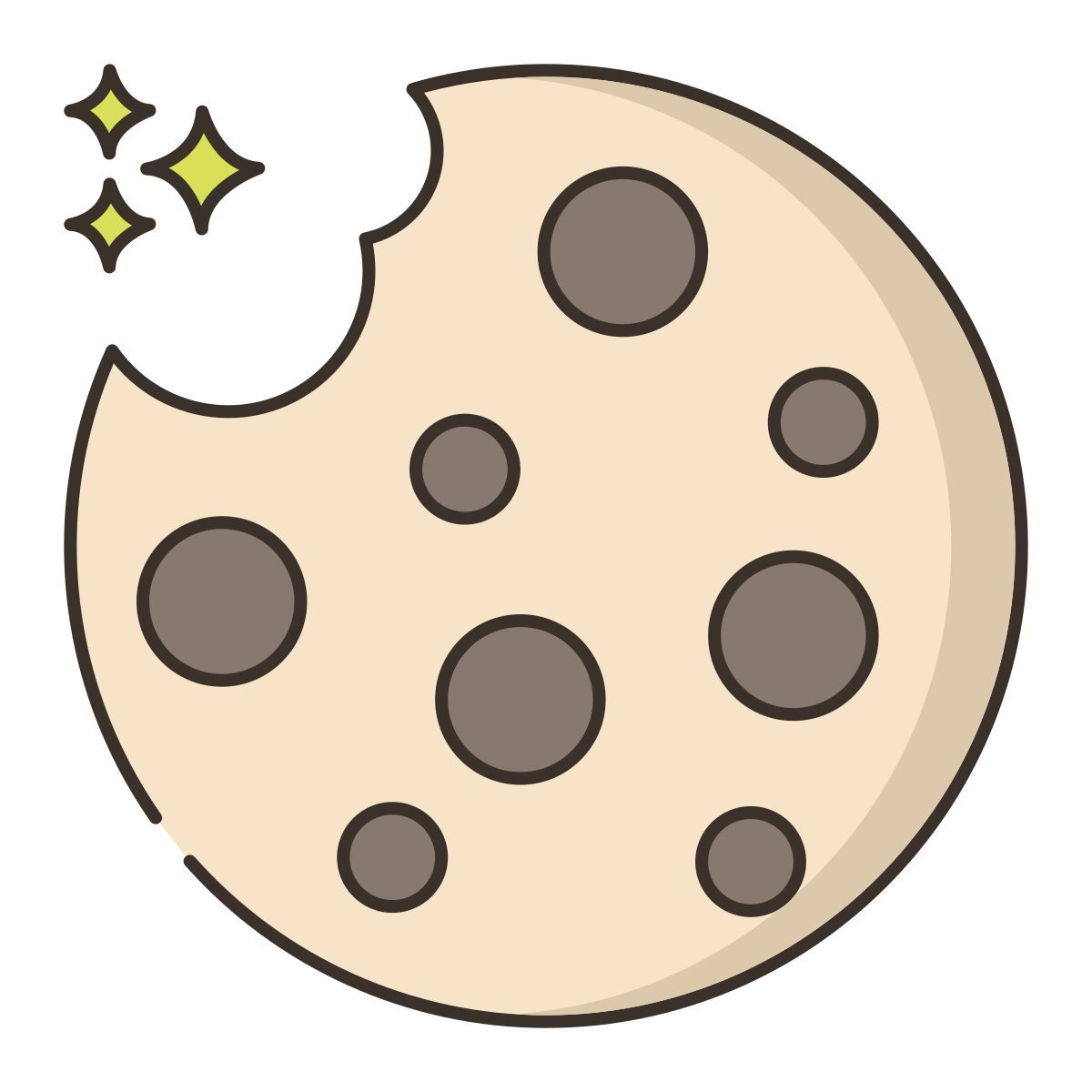 chispas de chocolate icon