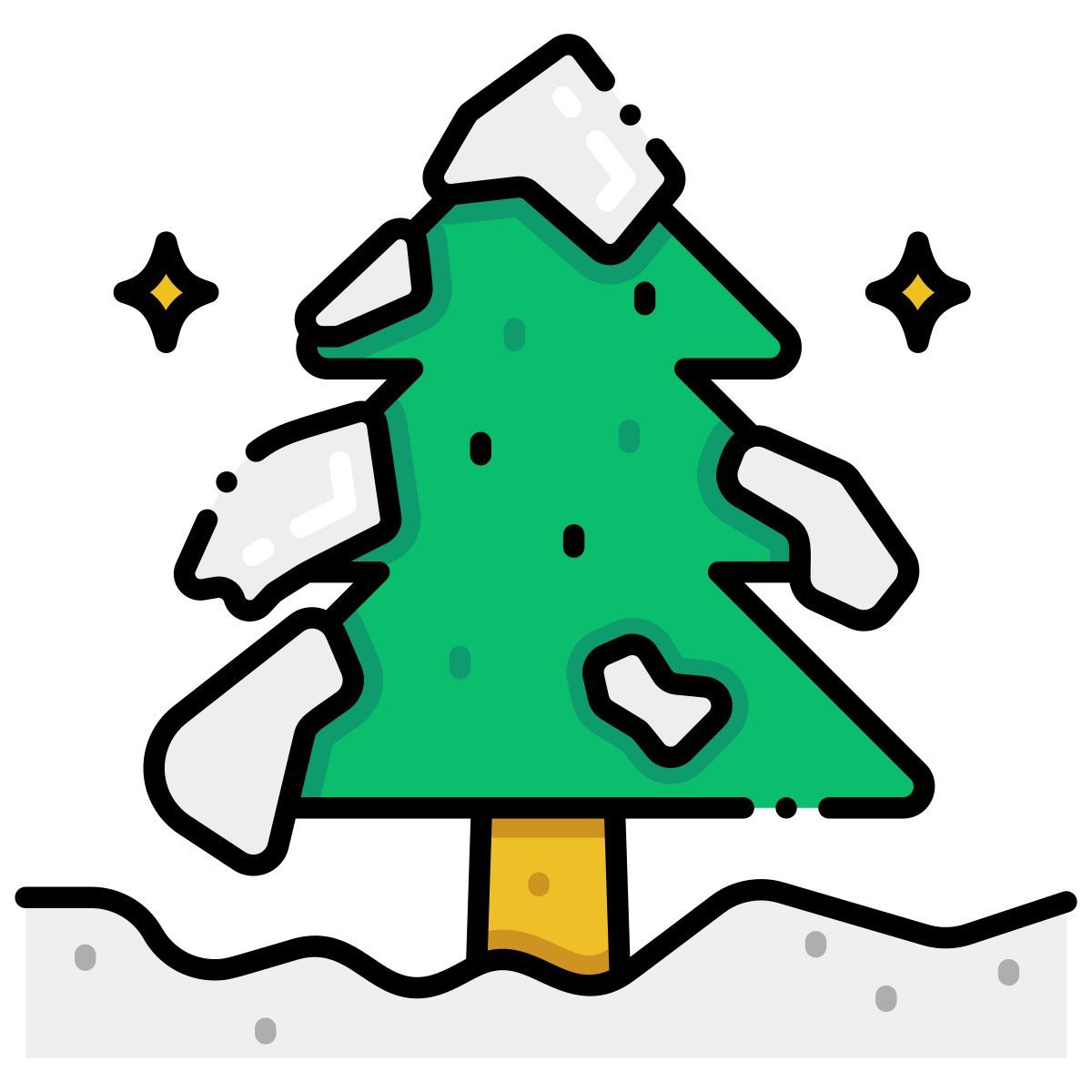 christmas tree icon