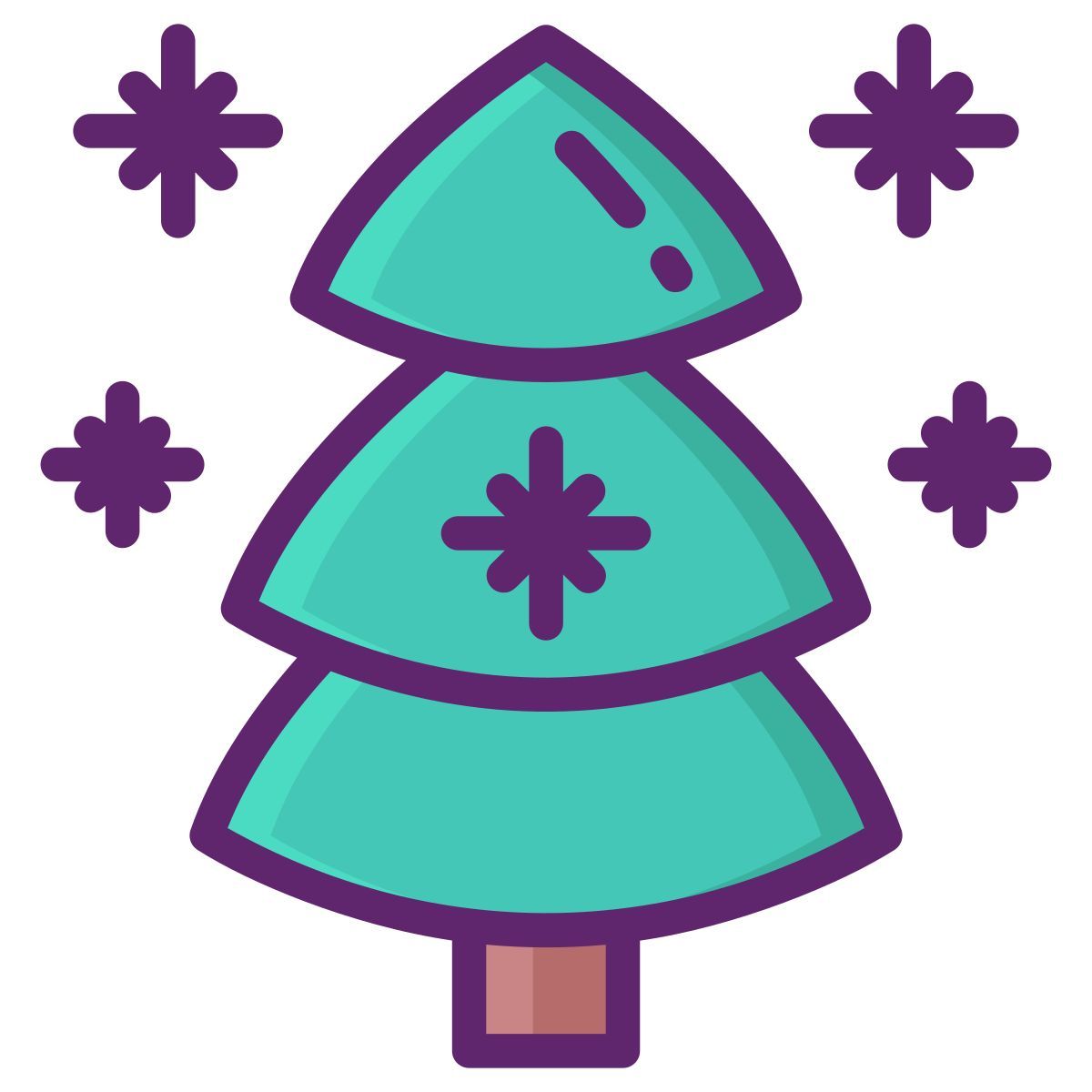 christmas tree icon