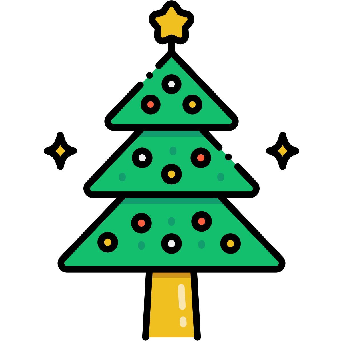 christmas tree icon