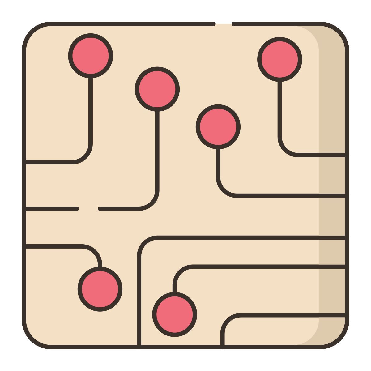 circuito stampato icon