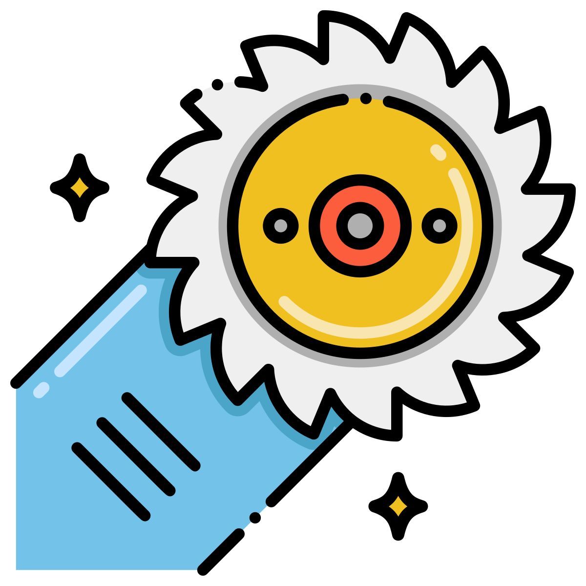 circular saw icon