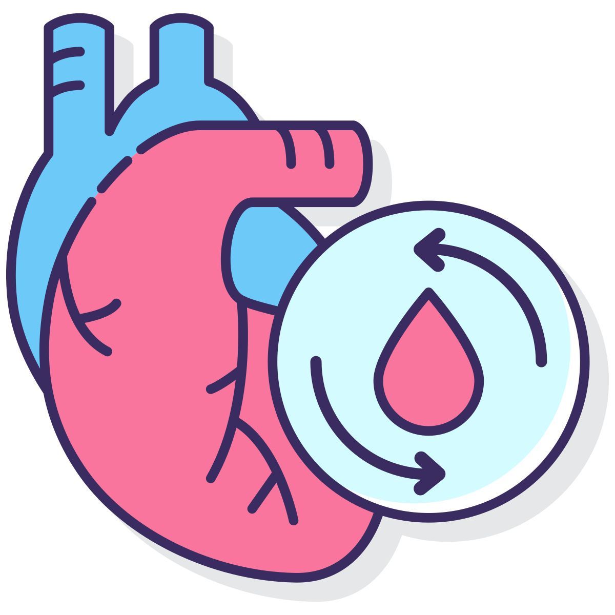 circulatory system icon