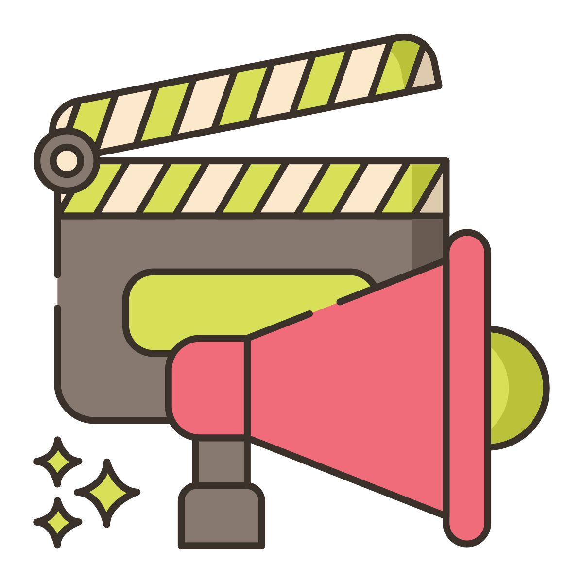clapperboard icon