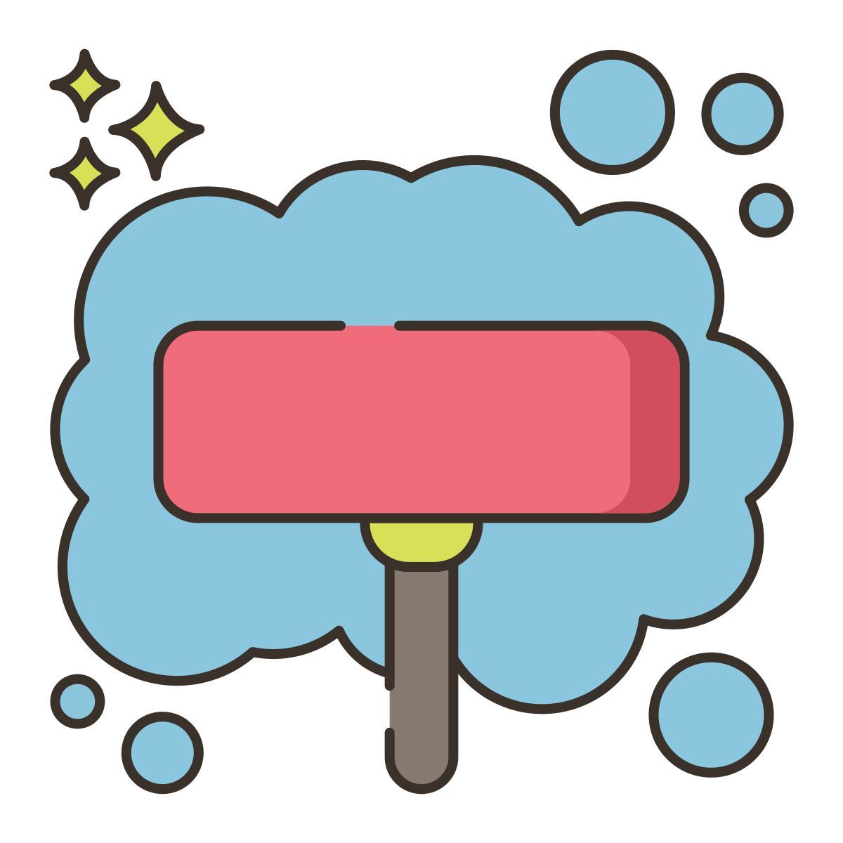 balai de nettoyage icon