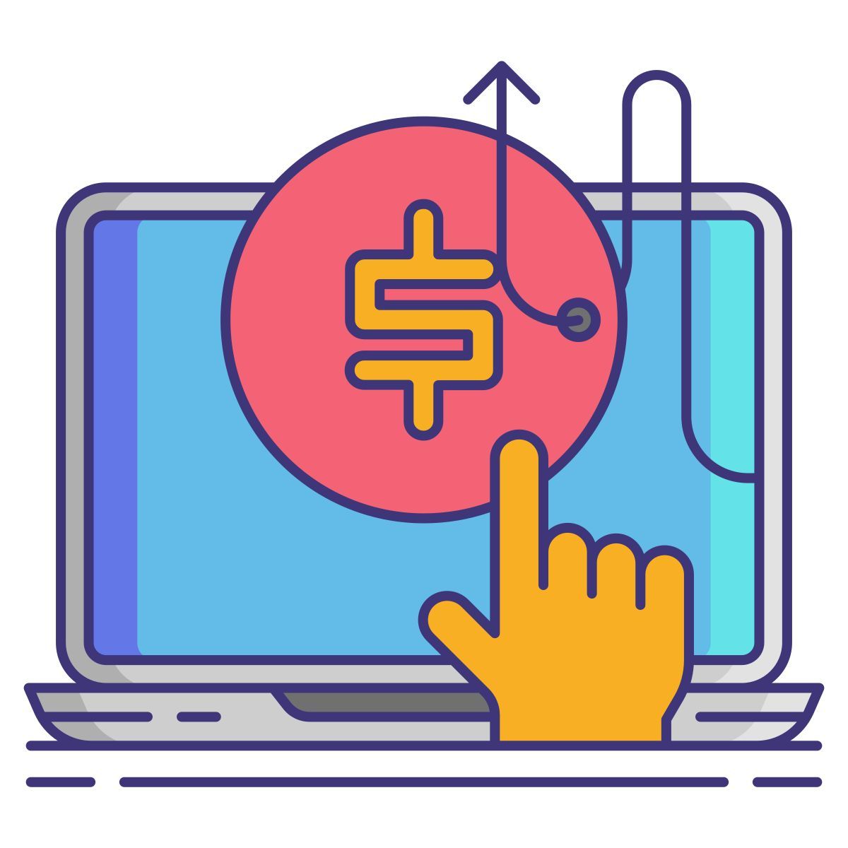 点击诱饵 icon