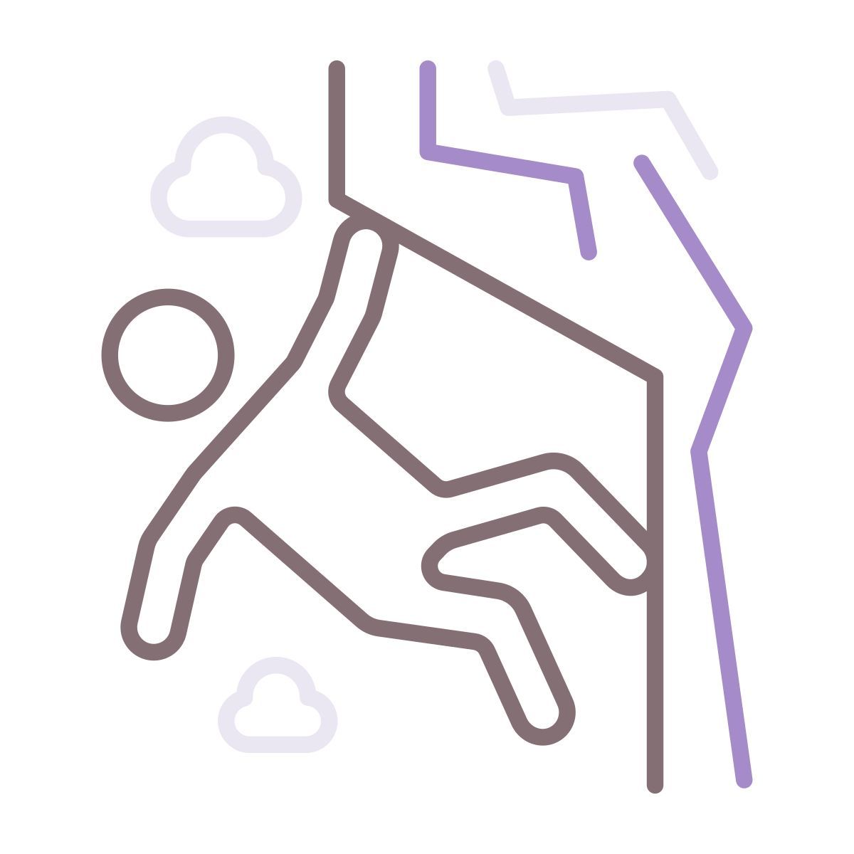 climbing icon
