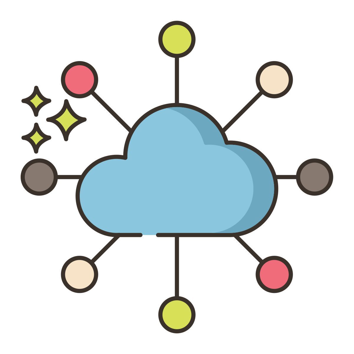 cloud computing icon