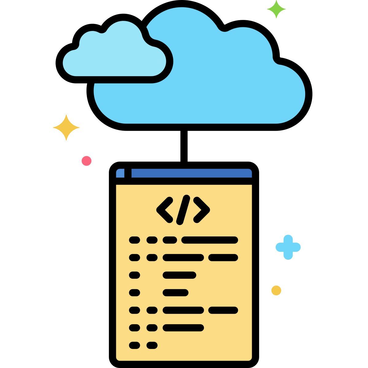 cloud computing icon