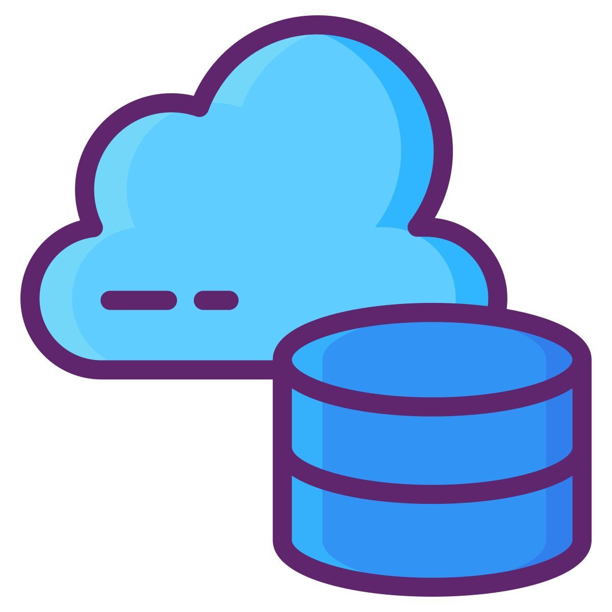cloud speicherplatz icon