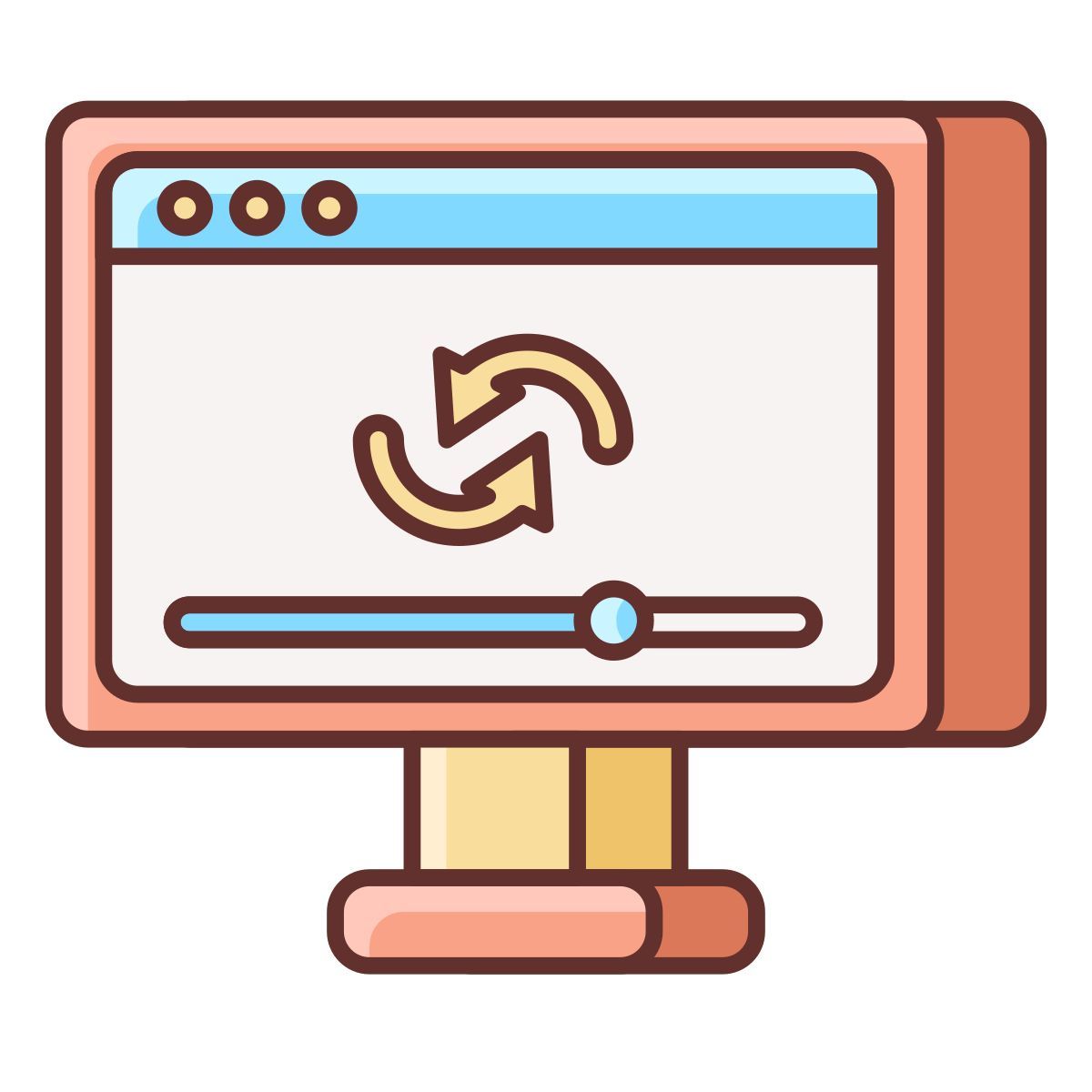 cloud sync icon