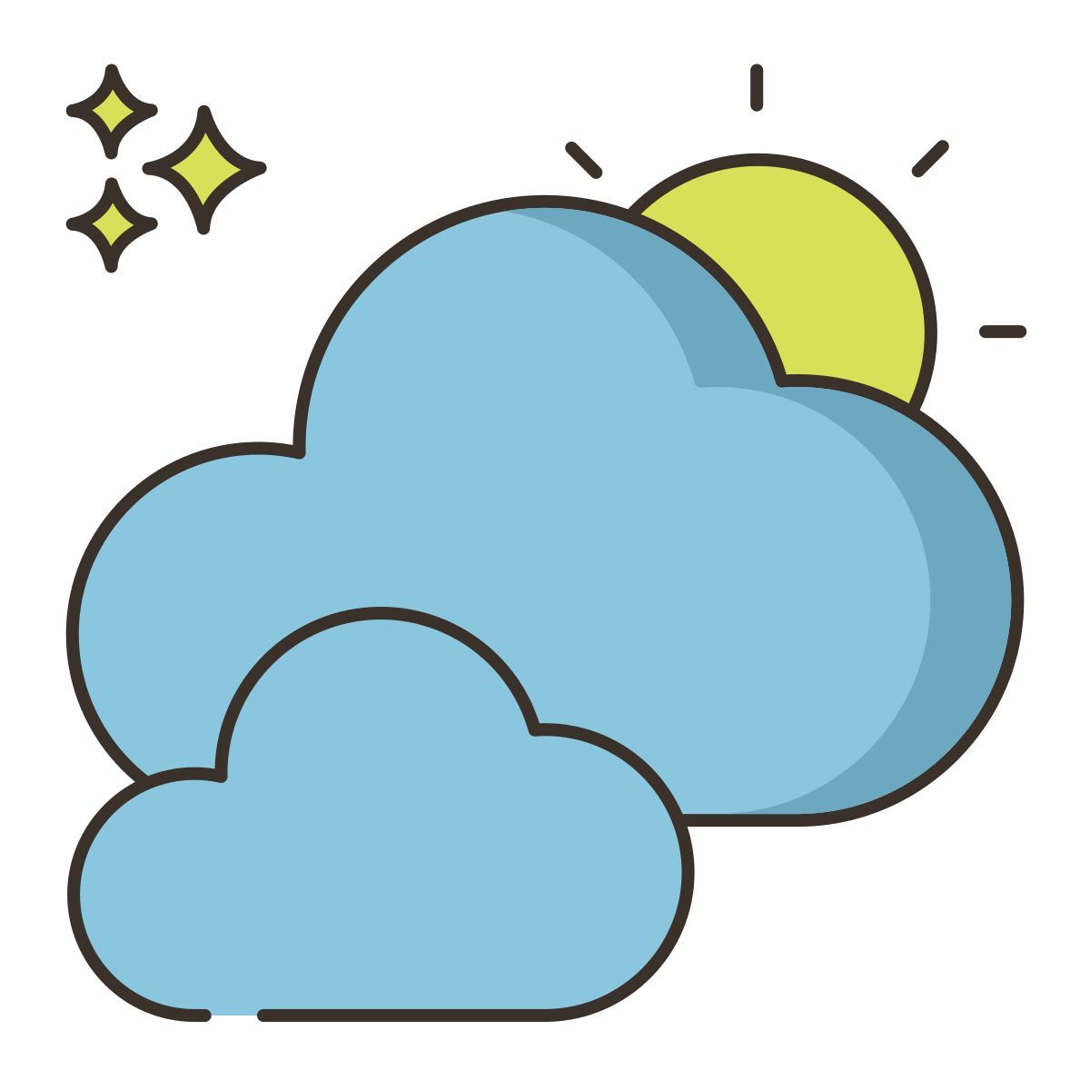 cloudy icon
