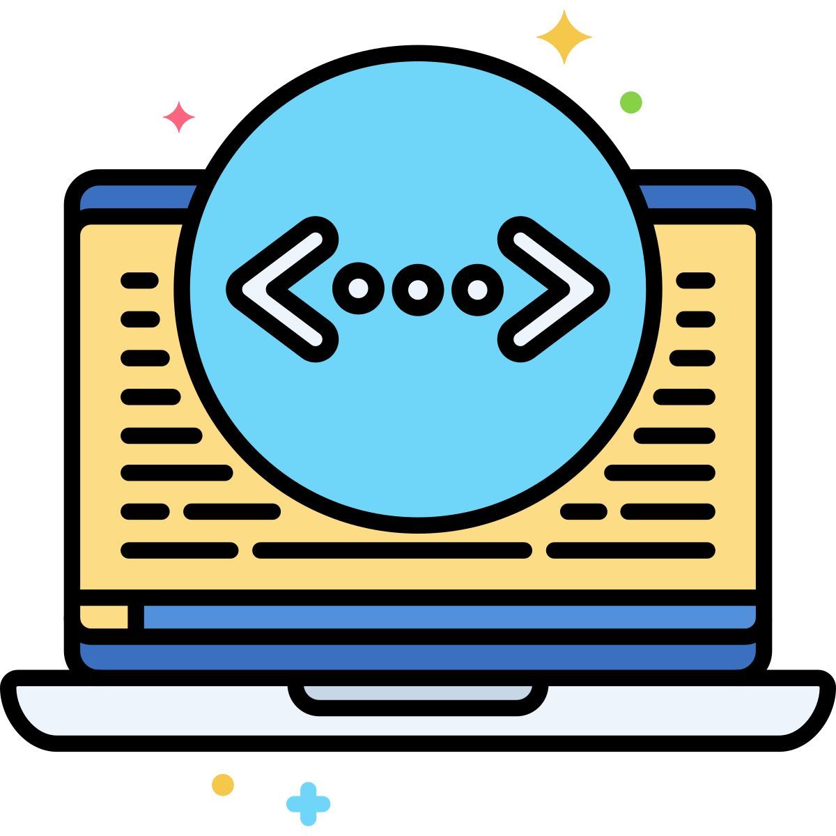 linguaggio di codifica icon