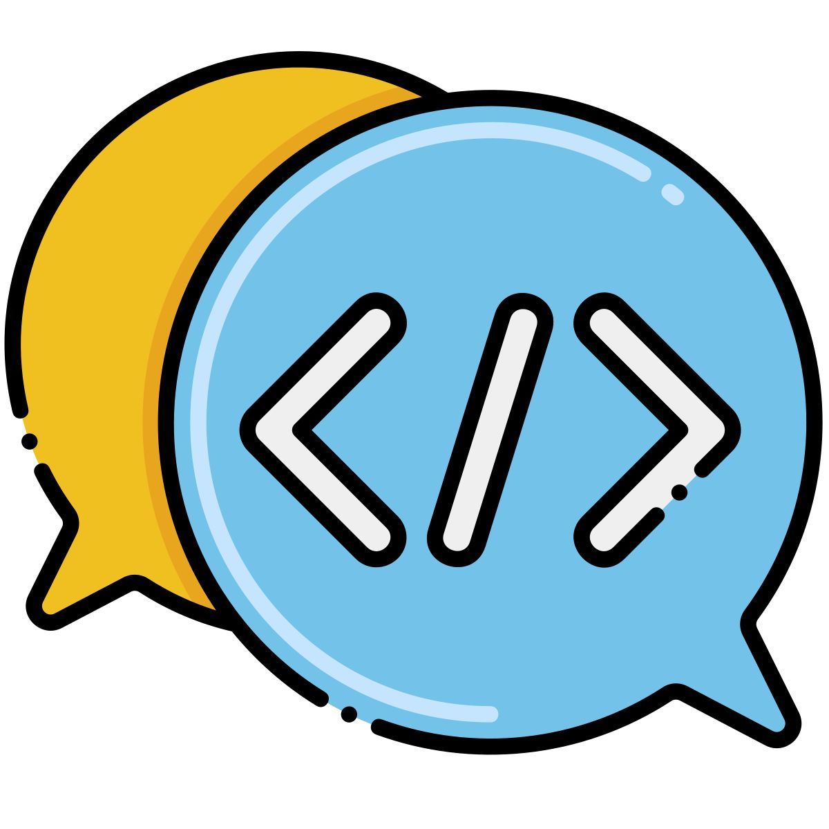 linguaggio di codifica icon